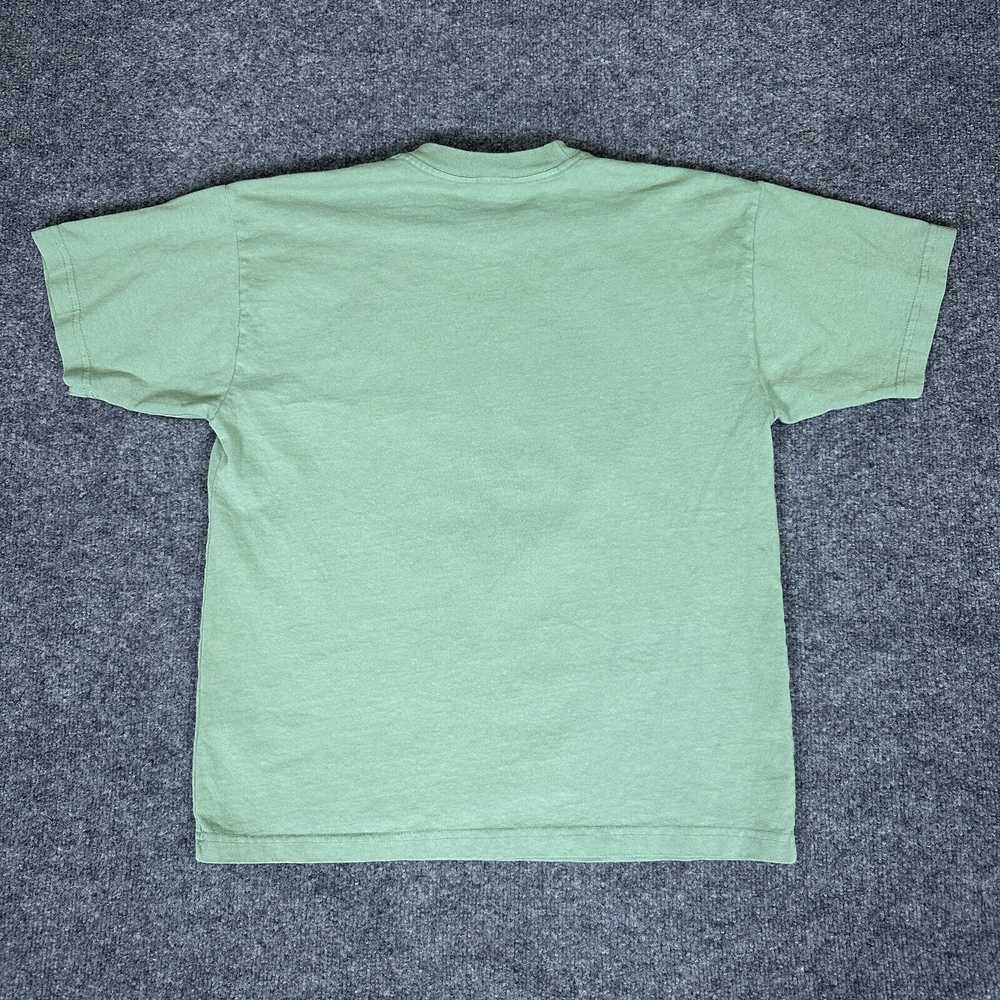 Obey Obey Shirt Mens Small Green Short Sleeve Cre… - image 4