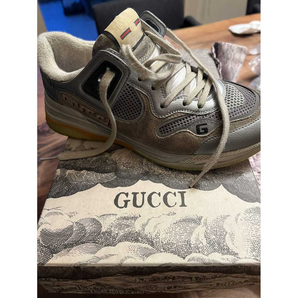 Gucci Ultrapace leather trainers - image 2