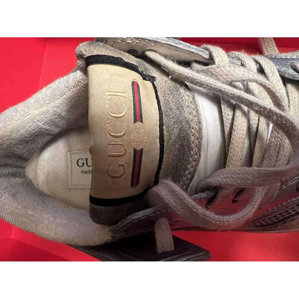 Gucci Ultrapace leather trainers - image 3