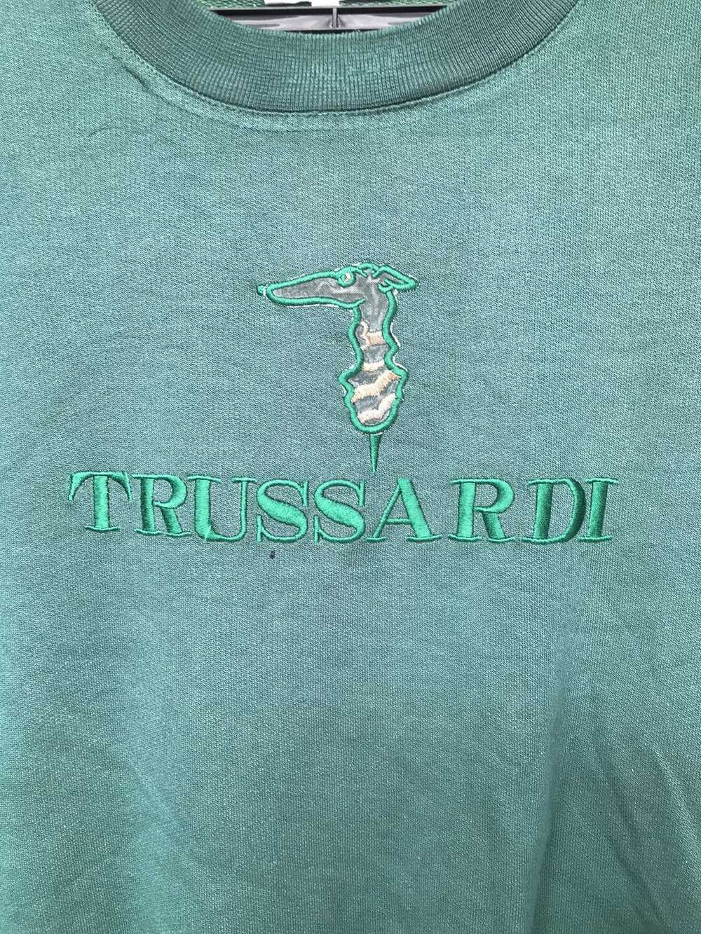 Trussardi × Vintage Vintage Trussardi Crewneck Em… - image 3