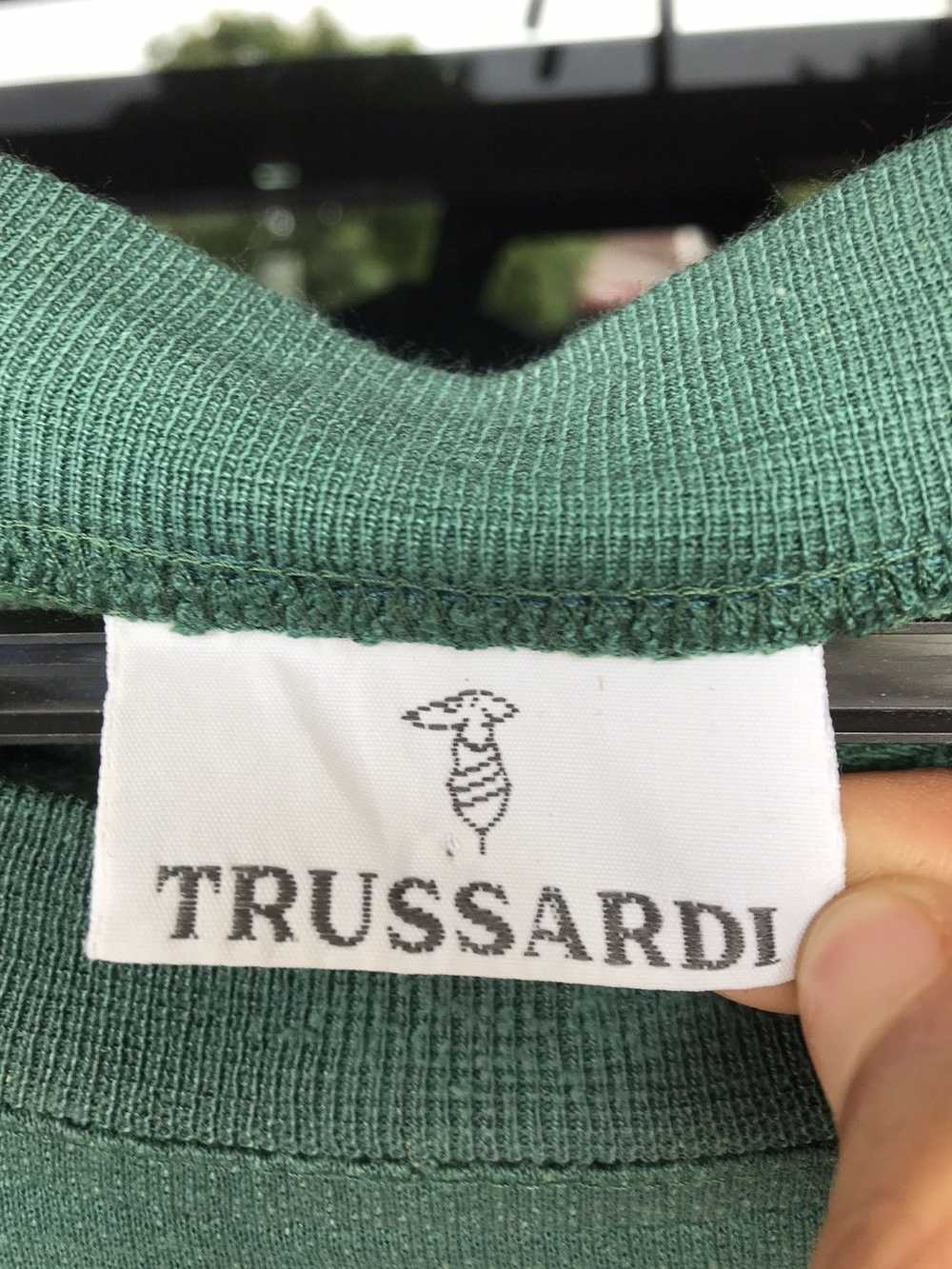 Trussardi × Vintage Vintage Trussardi Crewneck Em… - image 6