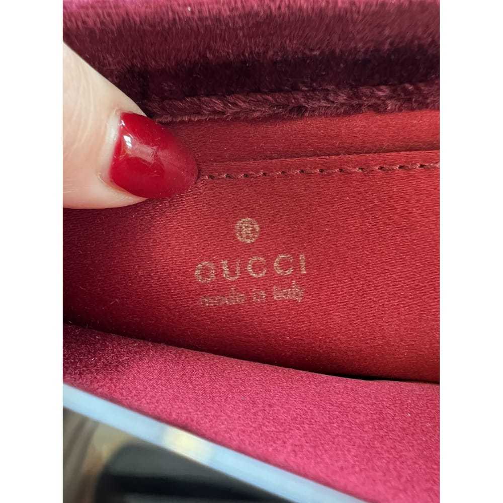 Gucci Velvet clutch bag - image 7