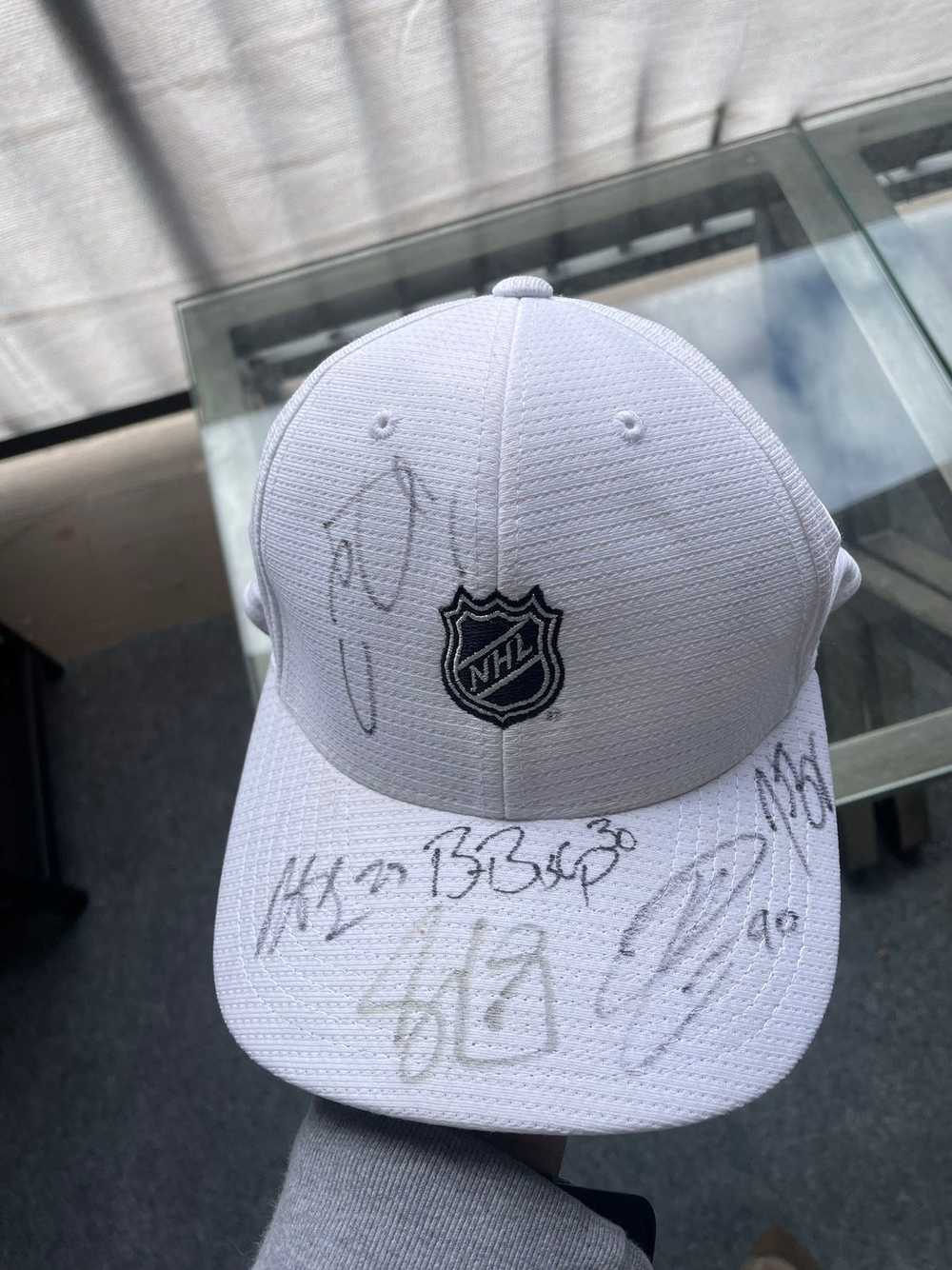 NHL × Rare × Vintage Rare Signed NHL Hat - image 2