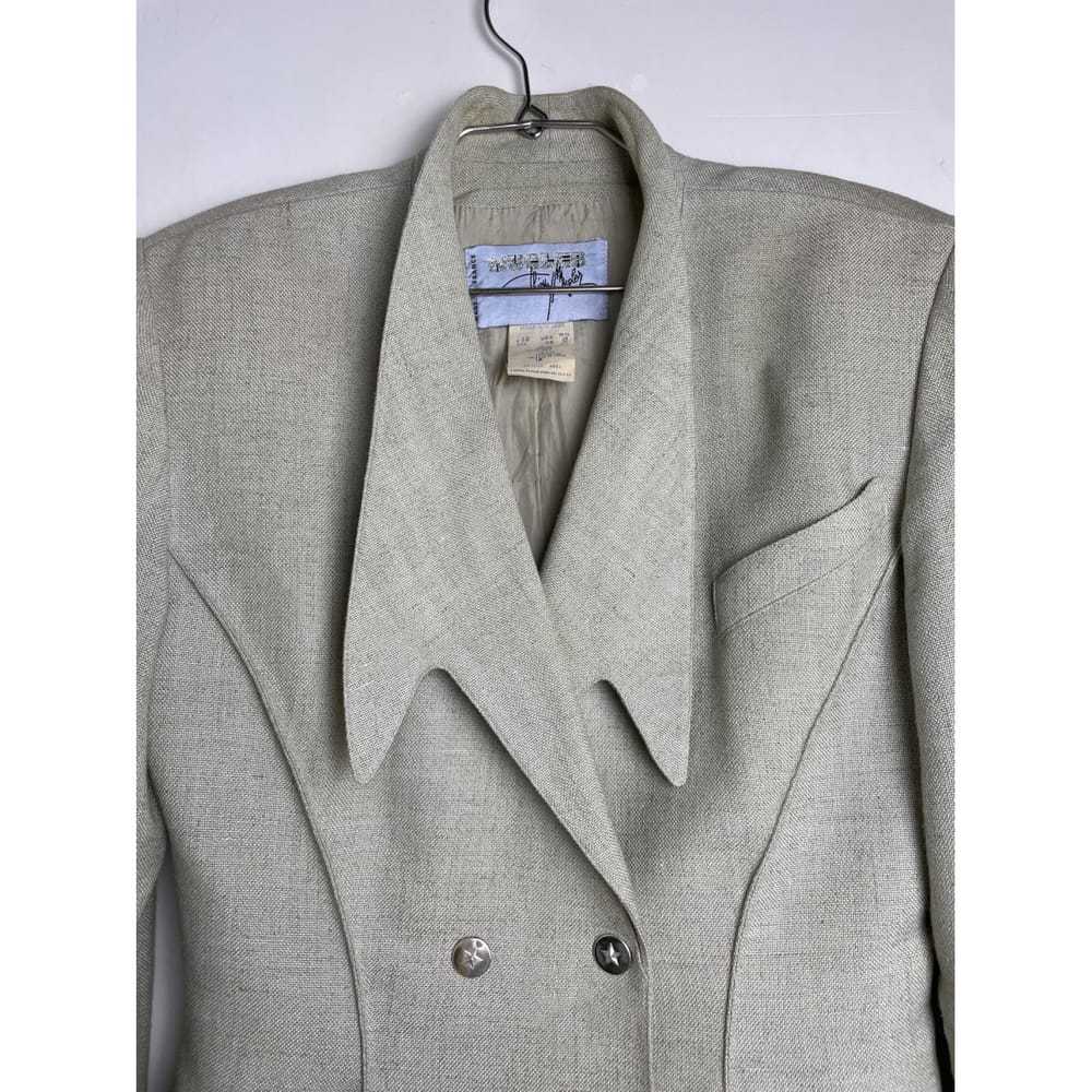 Thierry Mugler Linen suit jacket - image 2