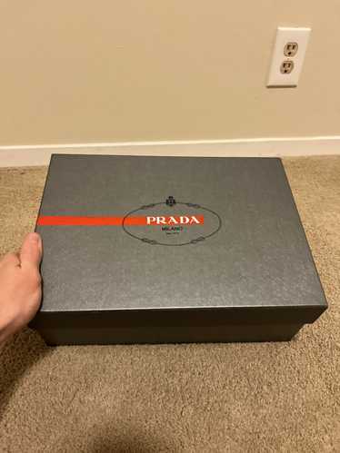 Prada High top zip up sneaker