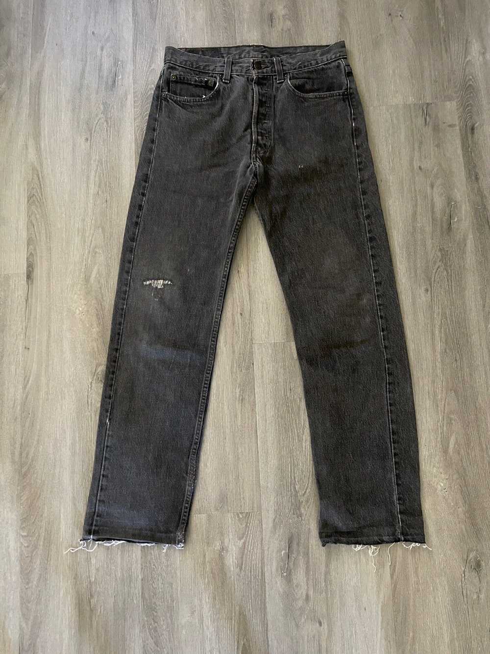 Levi's × Vintage 80’s Black Levi’s 501 Made in USA - image 1