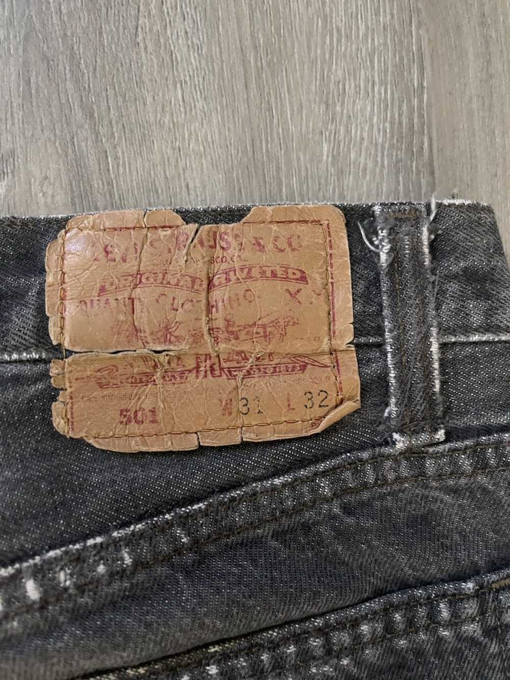 Levi's × Vintage 80’s Black Levi’s 501 Made in USA - image 5