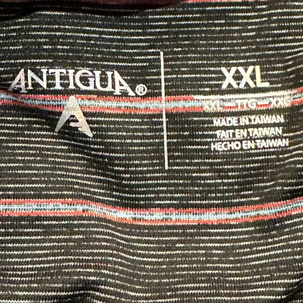 Antigua Antigua XXL Quarter Zip Pullover w/Sweetw… - image 3