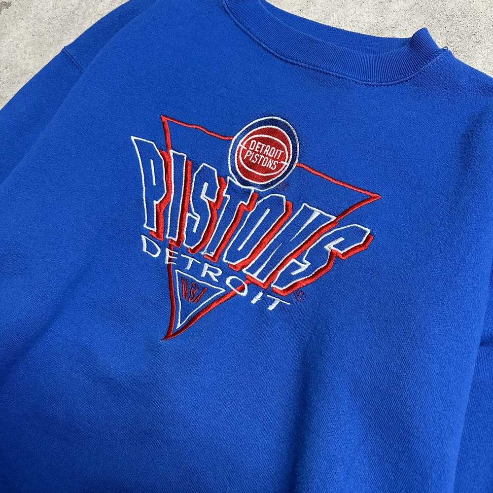 NBA × Streetwear × Vintage Vintage 90s Detroit Pi… - image 2