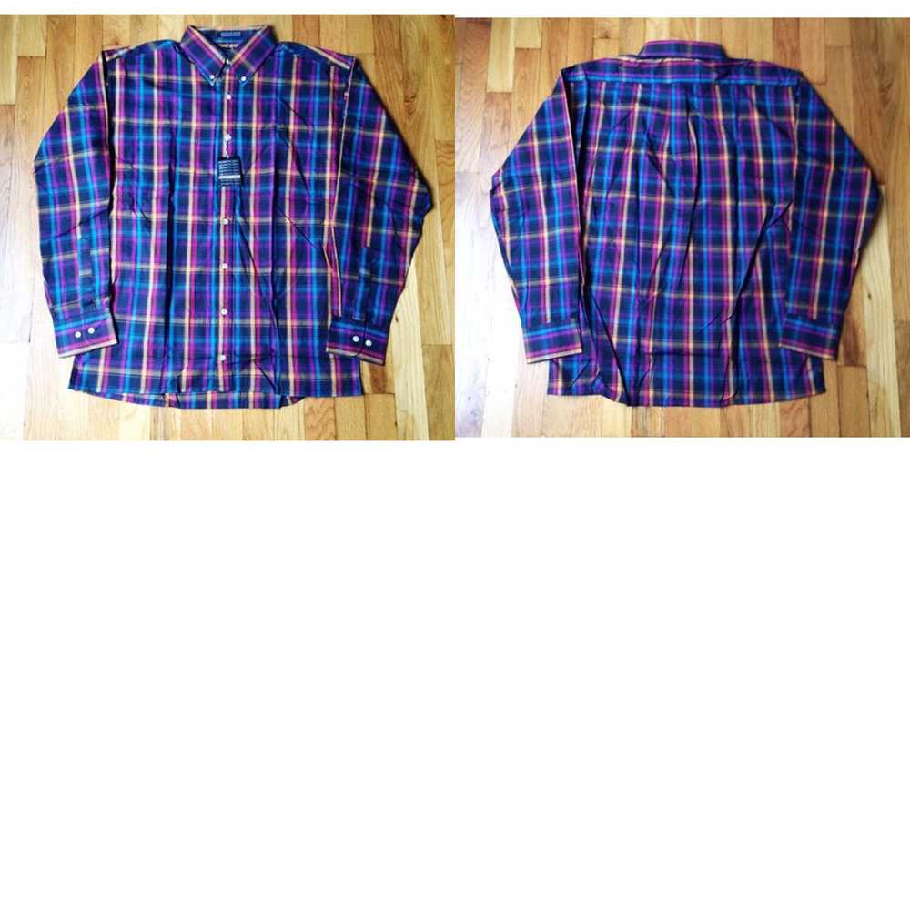 Members Only vintage members only plaid L/S shirt… - image 4