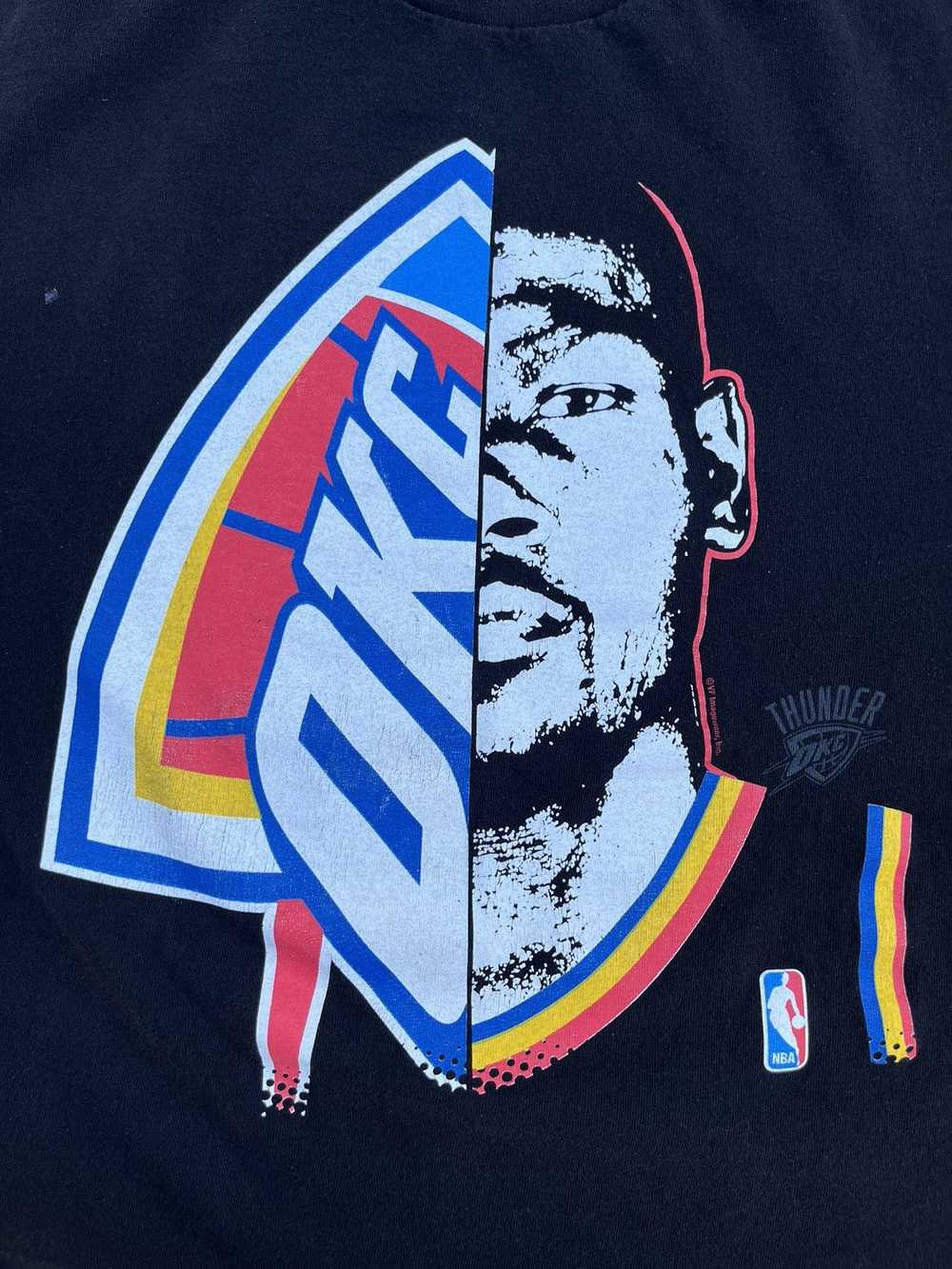 NBA × Streetwear CRAZY NBA THUNDER OKC T-SHIRT - image 7