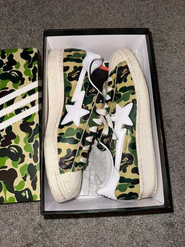 Adidas × Bape Bape x Adidas Superstar 80s