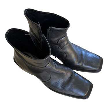 MM6 Leather boots