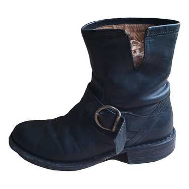 Fiorentini+Baker Leather biker boots - image 1