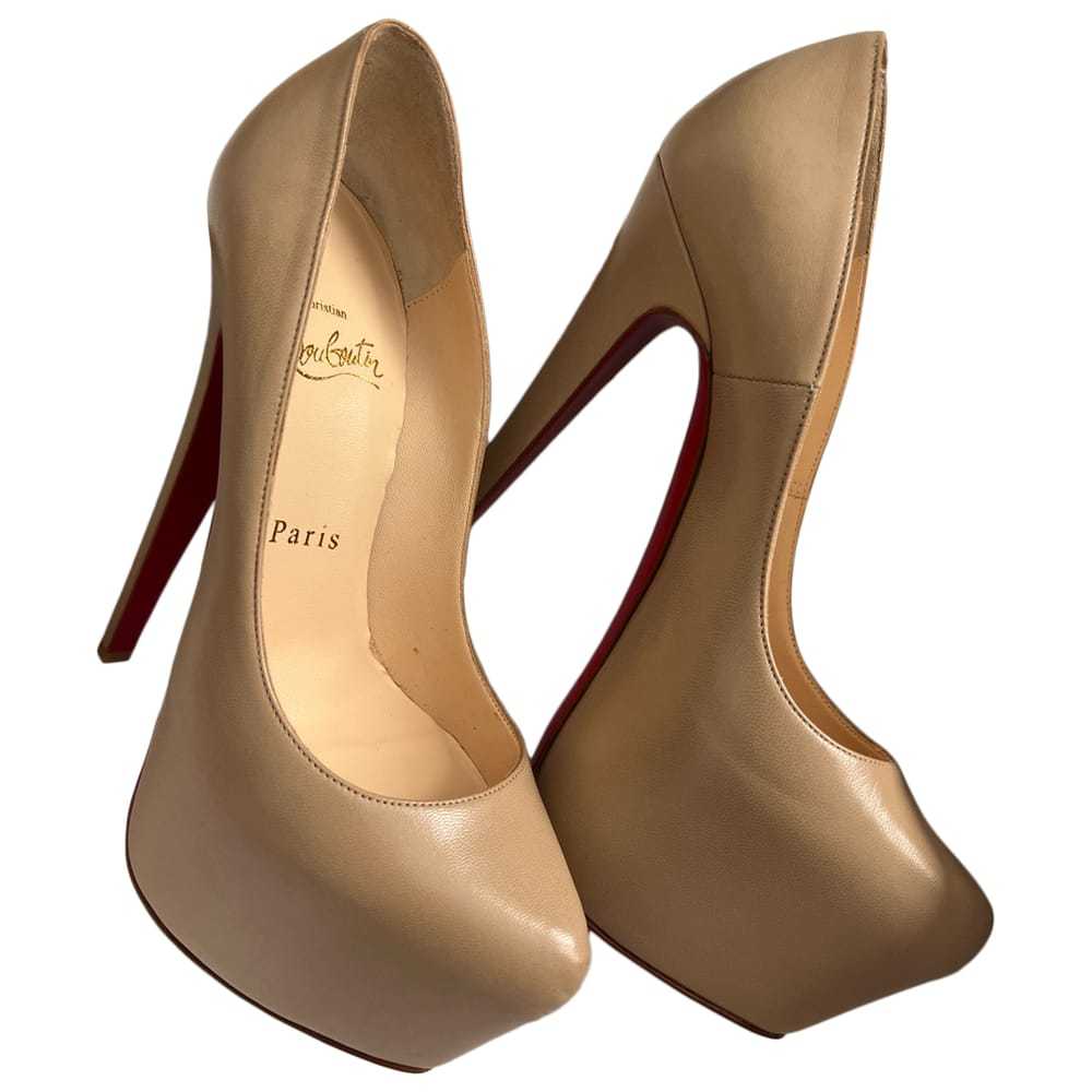 Christian Louboutin Daffodile leather heels - image 1
