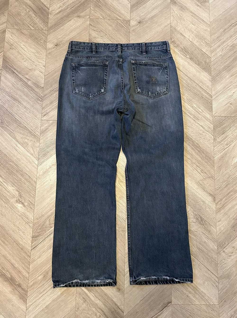 Vintage y2k bootcut distressed denim old navy - image 4