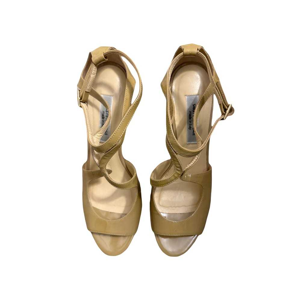 Saks Fifth Avenue Collection Patent leather heels - image 3