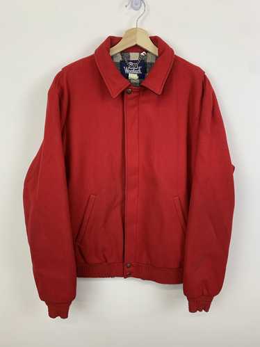 Streetwear × Vintage Vintage 90s Woolrich Red Woo… - image 1