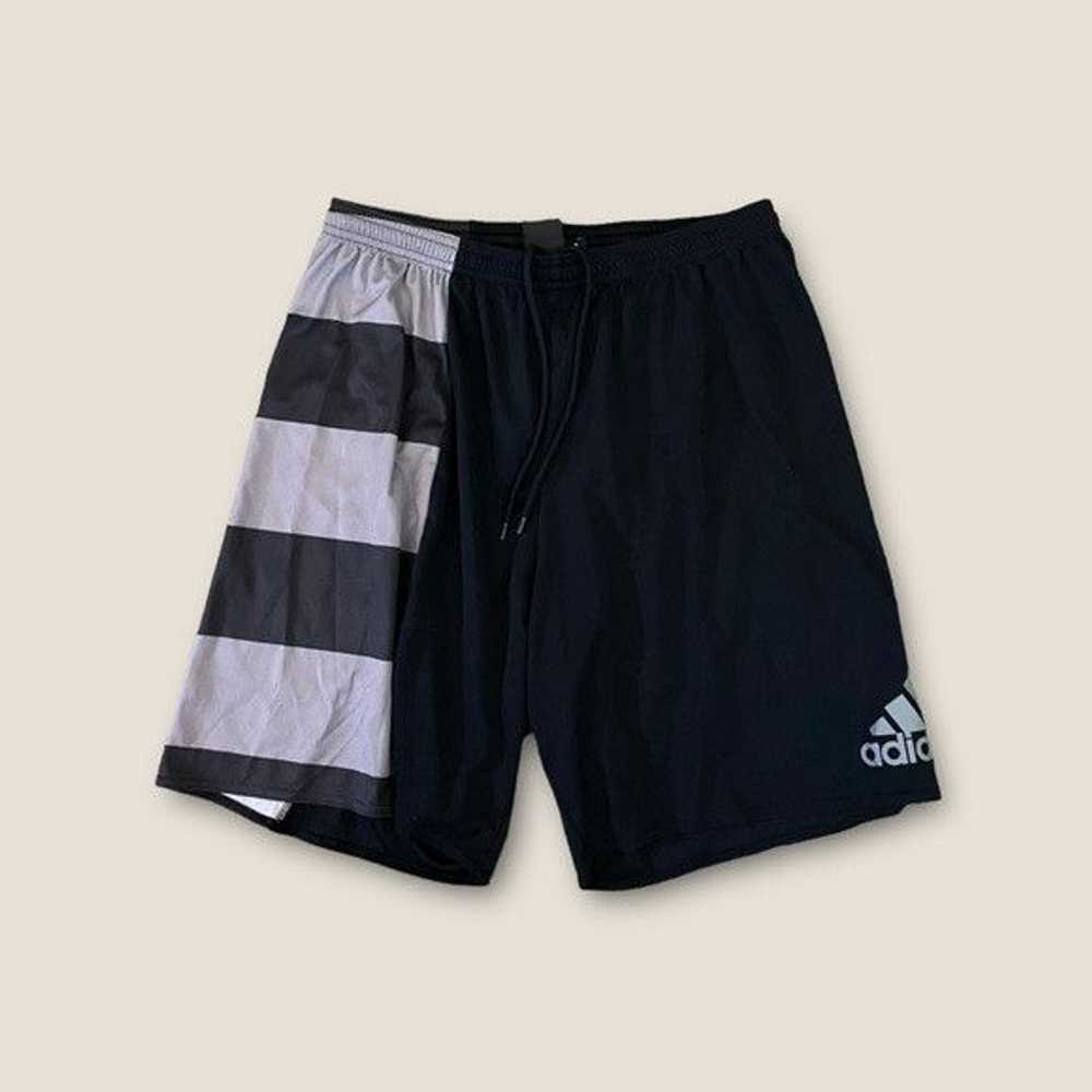 Adidas Adidas Climalite Soccer Shorts Black Gray L - image 1