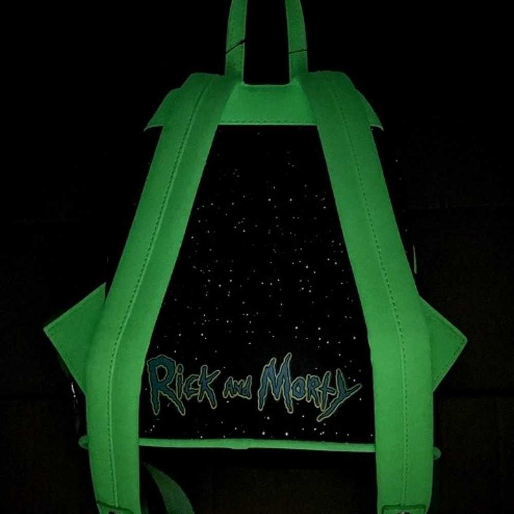 Loungefly Rick and morty noctilucent Backpack - image 3