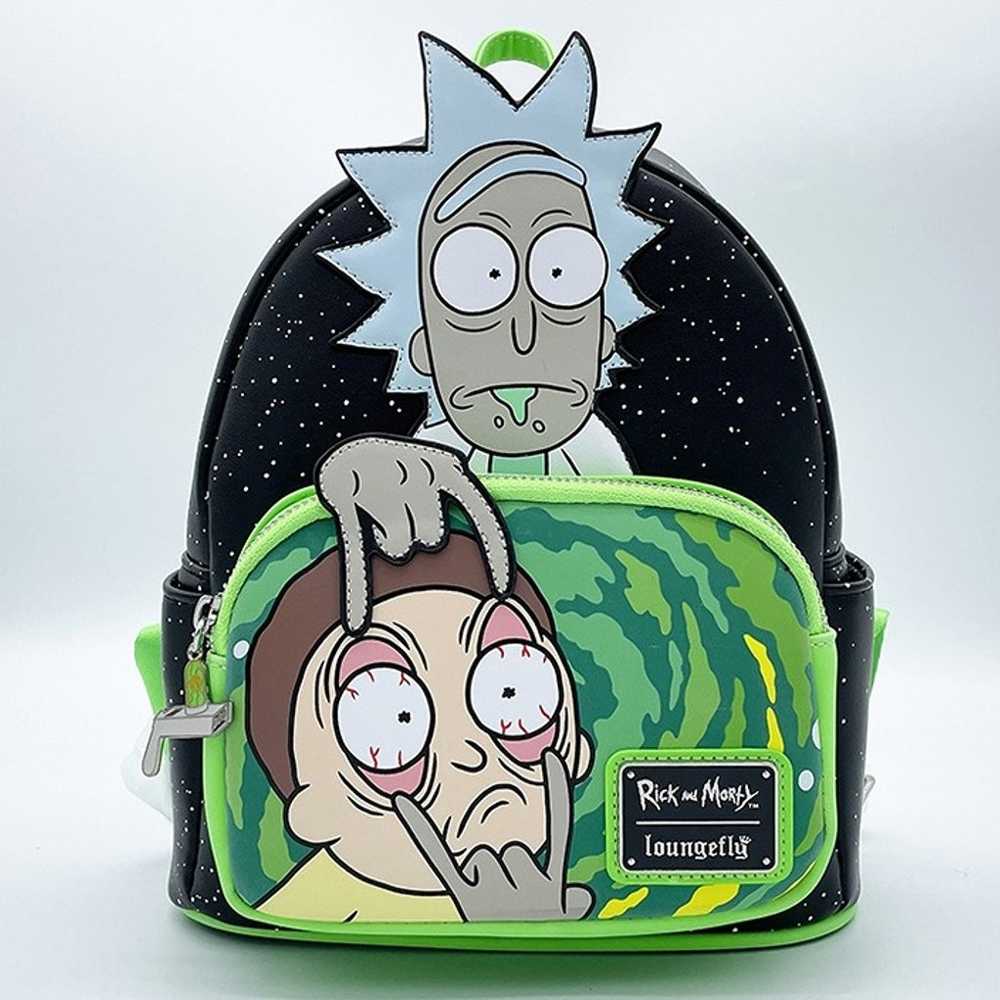 Loungefly Rick and morty noctilucent Backpack - image 5