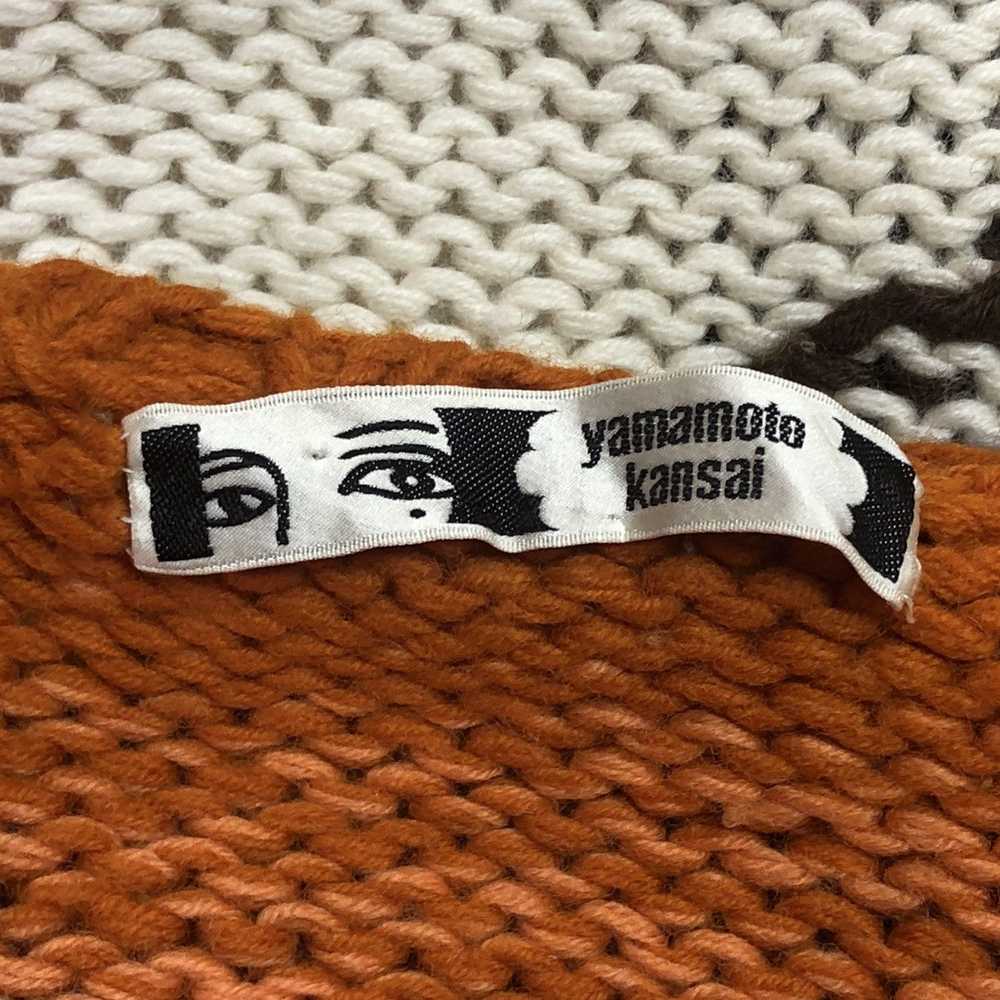 Kansai Yamamoto 80s Kansai Eye “Ski” Intarsia Kni… - image 6