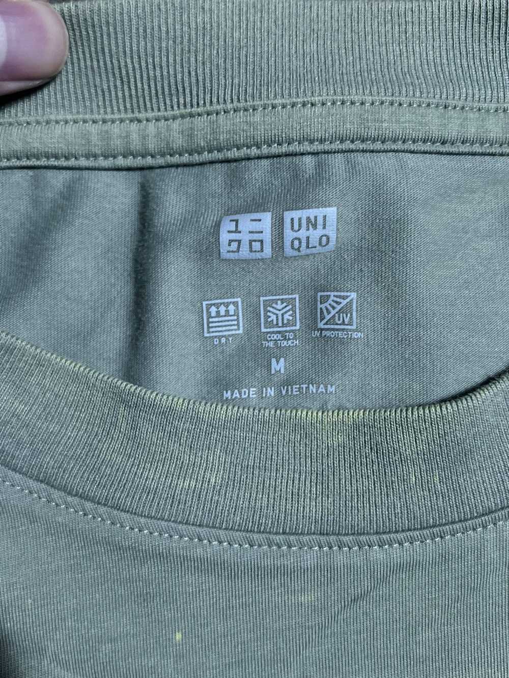 Uniqlo × Vintage Green Uniqlo long sleeve tee - image 2