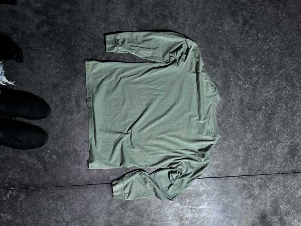 Uniqlo × Vintage Green Uniqlo long sleeve tee - image 5