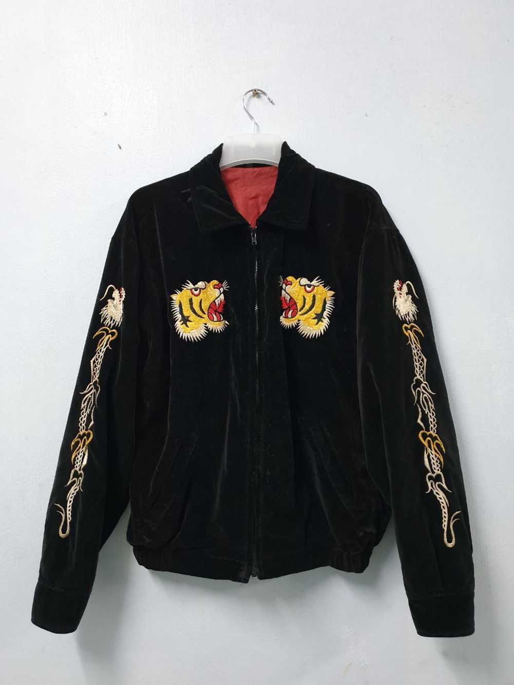 Japanese Brand × Sukajan Souvenir Jacket × Vintag… - image 2