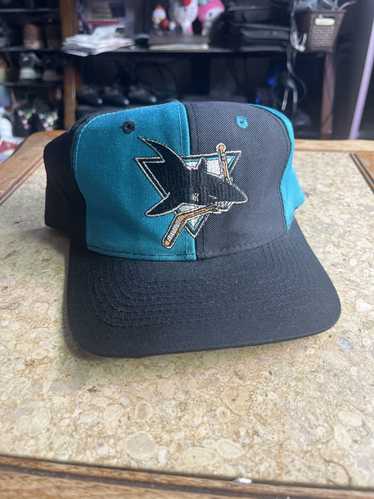 NHL Vintage pinwheel San Jose sharks hat