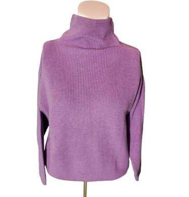 Other Belford Purple Pima Cotton Sweater Rib Knit 