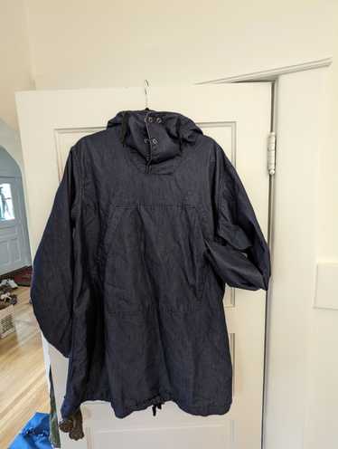 Engineered Garments Hooded denim pullover / Long B