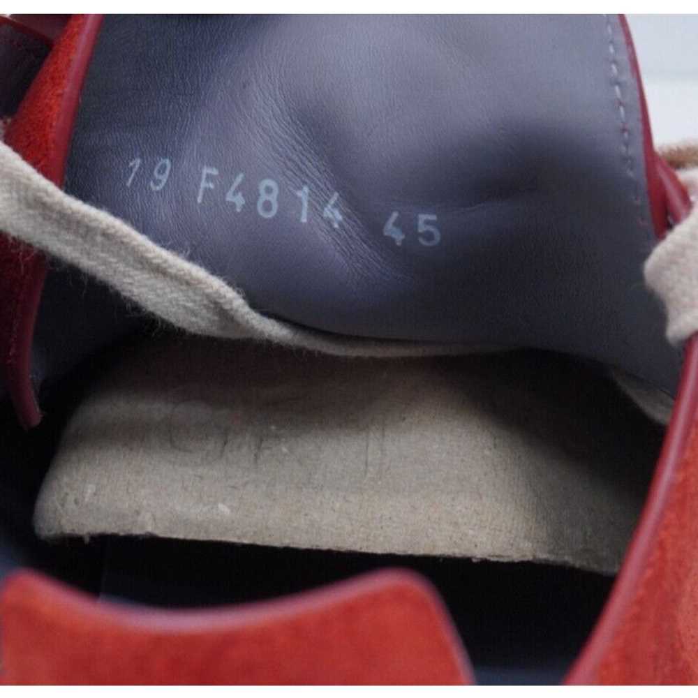 Rick Owens Rick Owens Sneaker Suede Cardinal Red … - image 12
