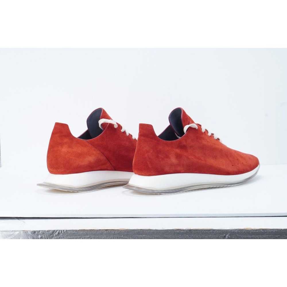 Rick Owens Rick Owens Sneaker Suede Cardinal Red … - image 7