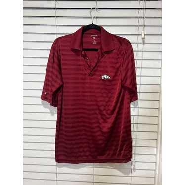 Antigua Antigua Arkansas Razorbacks Polo Shirt - S