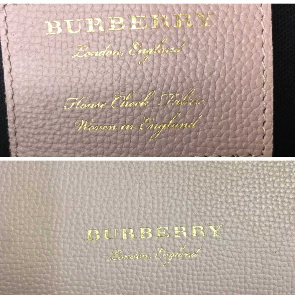 Burberry authentic small banner bag pink leather - image 12