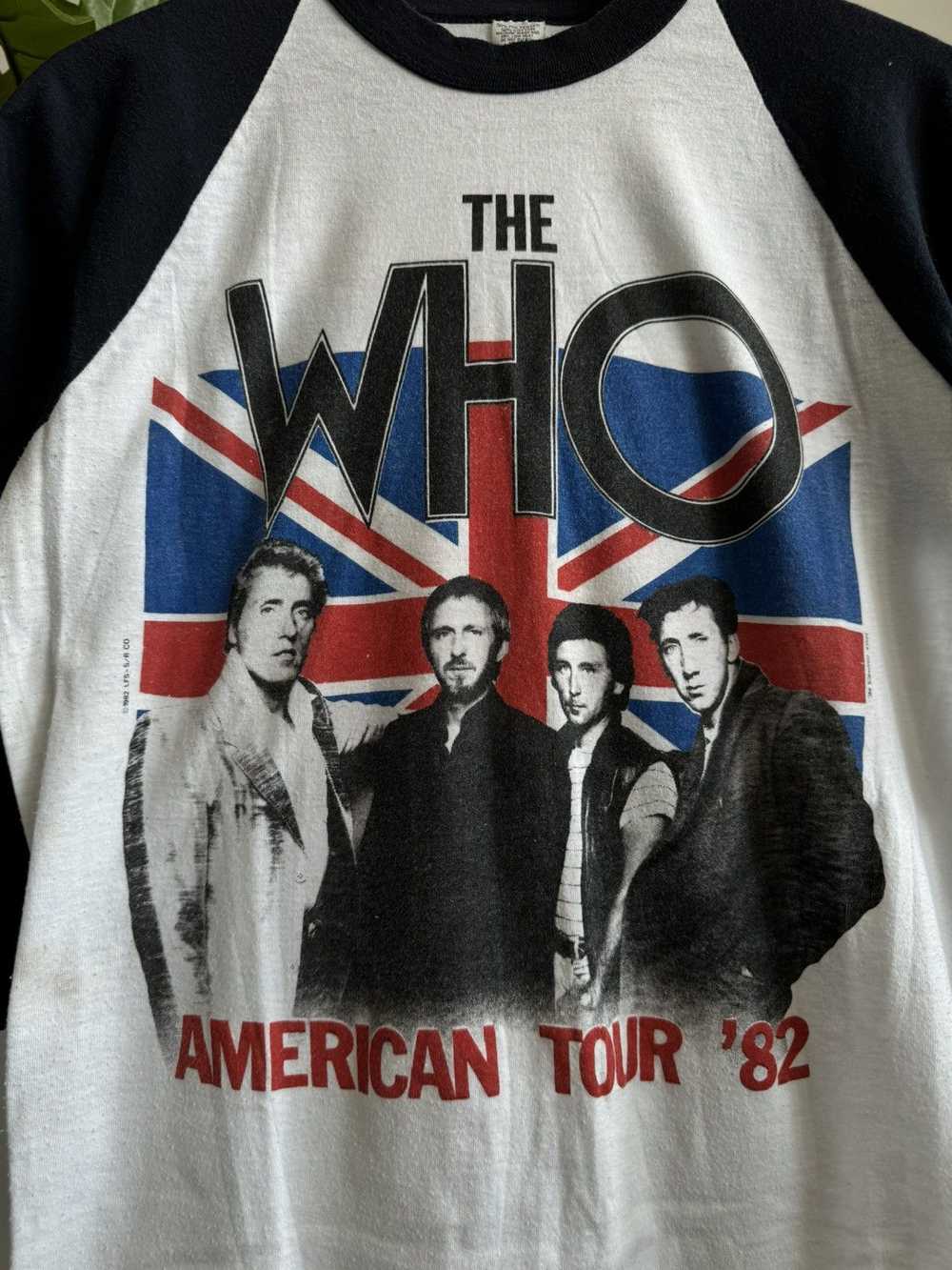 Band Tees × Rare × Vintage Vintage 1982 The Who R… - image 5