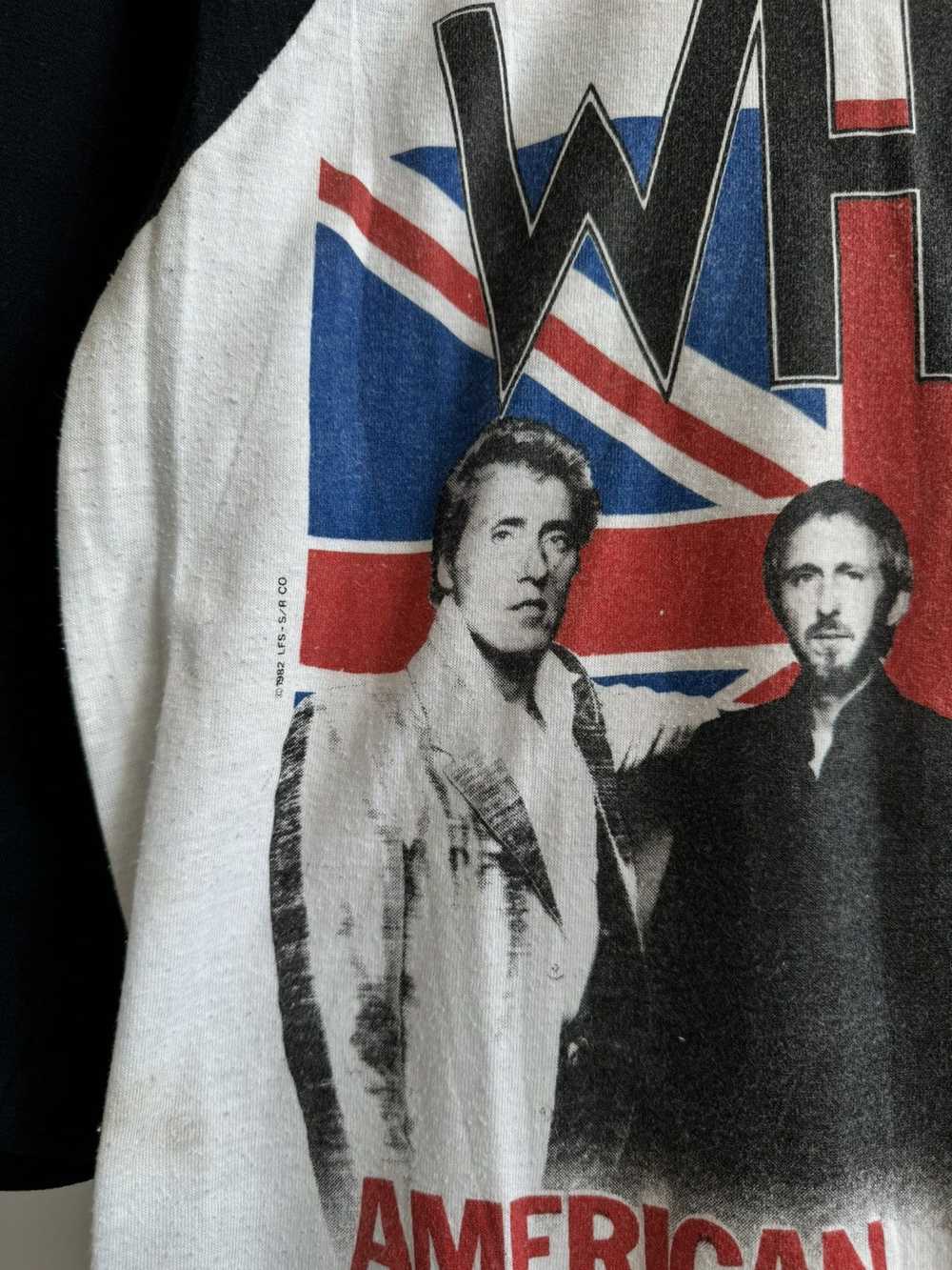 Band Tees × Rare × Vintage Vintage 1982 The Who R… - image 6