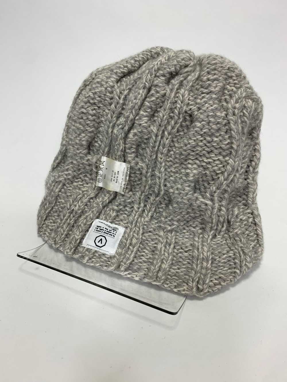 Visvim Visvim Cable Knit Wool Beanie Grey - image 3