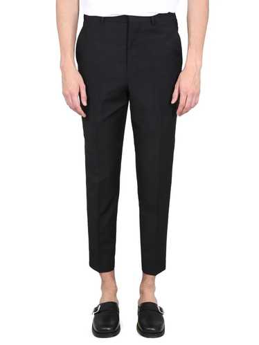 AMI Cropped Carrot Virgin Wool Trousers