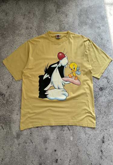 Vintage 1998 Looney Tunes Warner Bros T Shirt - image 1