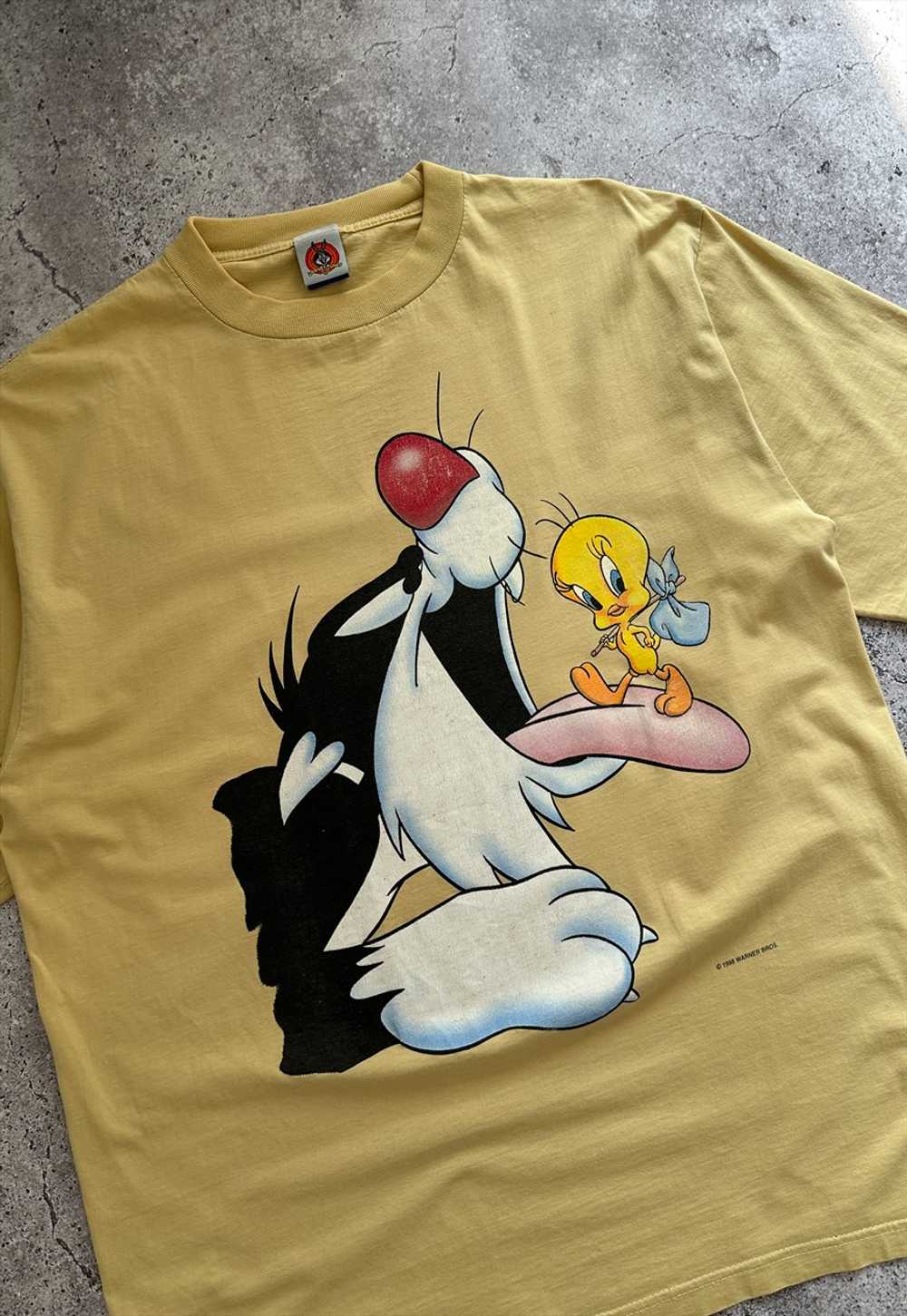 Vintage 1998 Looney Tunes Warner Bros T Shirt - image 2