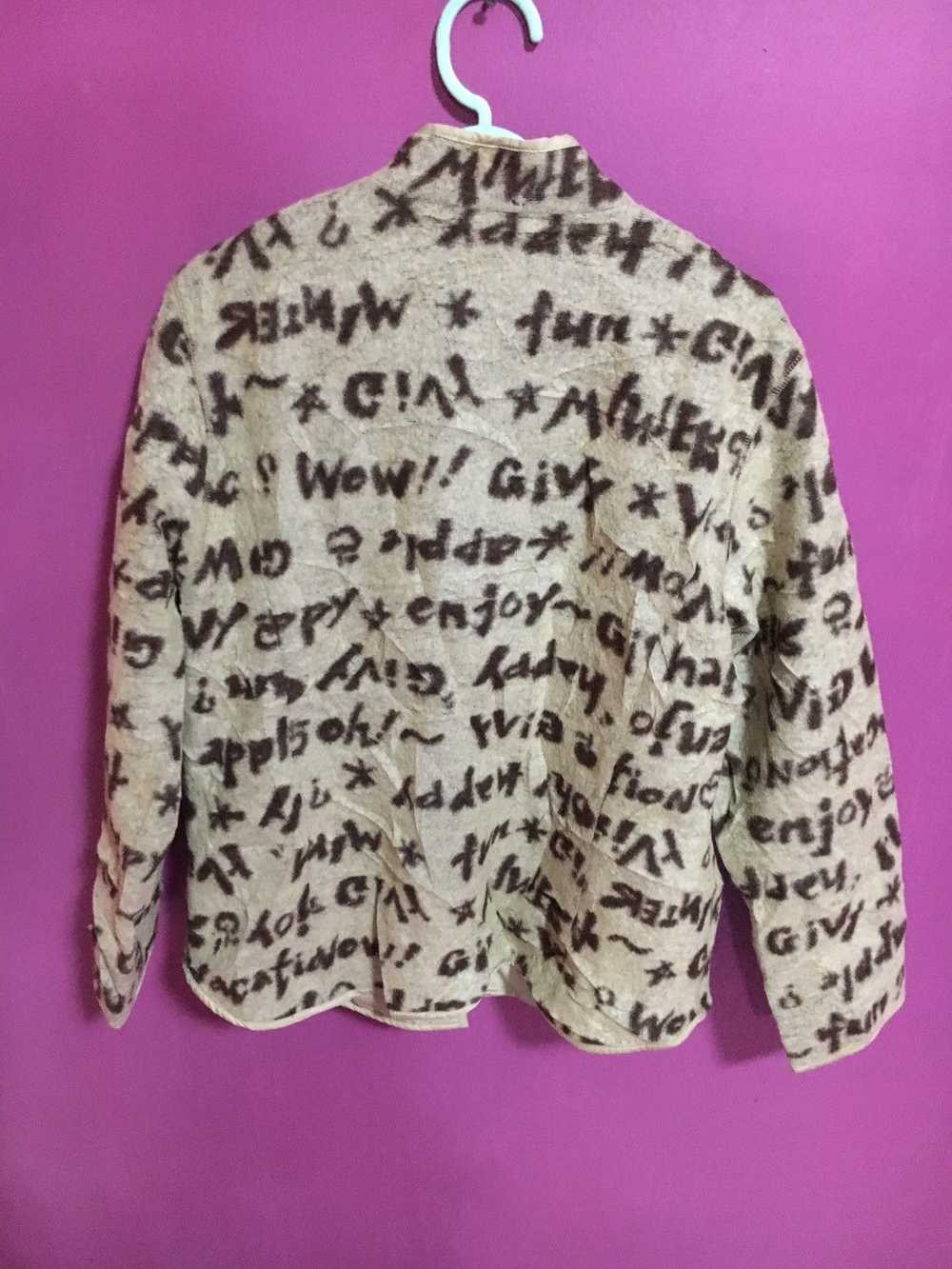 Japanese Brand GIVY FULL PRINT SIZE S JAKET REVER… - image 3