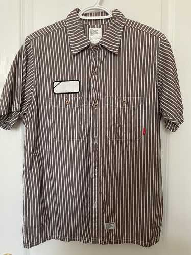 Vintage × Wtaps Wtaps Striped Work Shirt