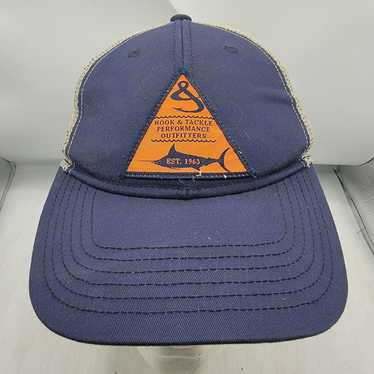 Other Hook And Tackle Adults Blue White Hat Cap Fi