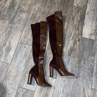 thigh high boots - image 1
