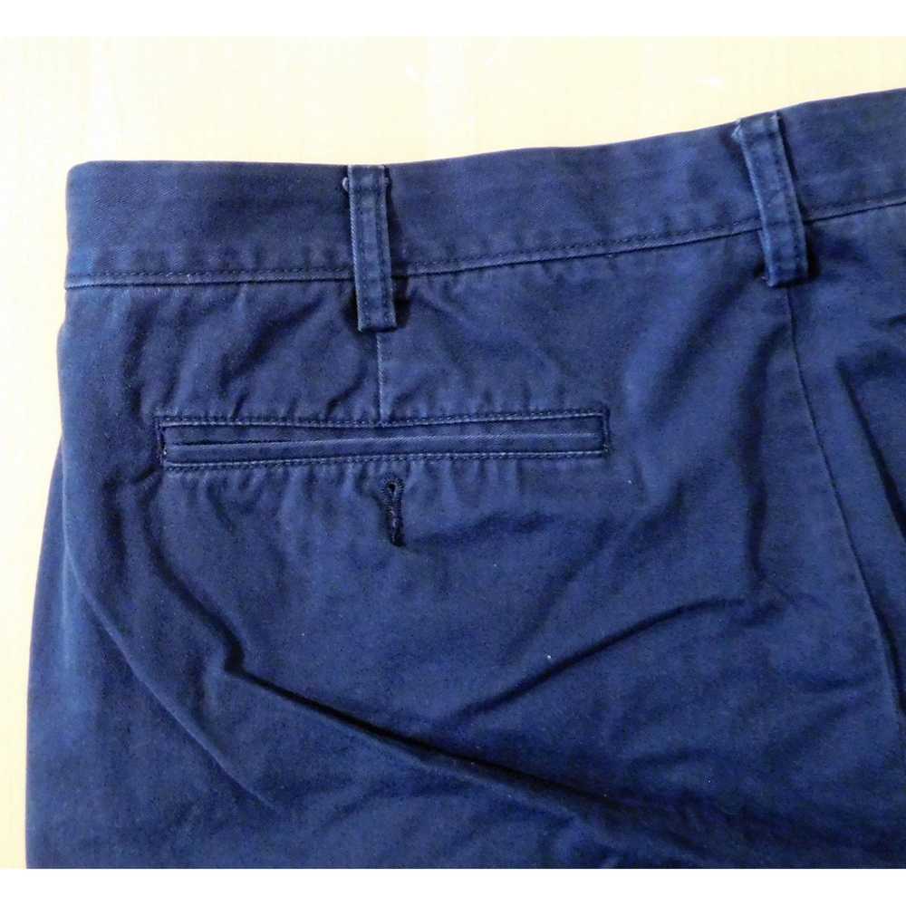 Nautica Nautica Shorts 42 Navy Blue Flat Front 10… - image 4