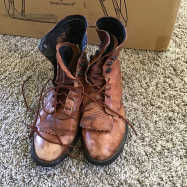 Ariat Boots, lace up, size 7 - image 1