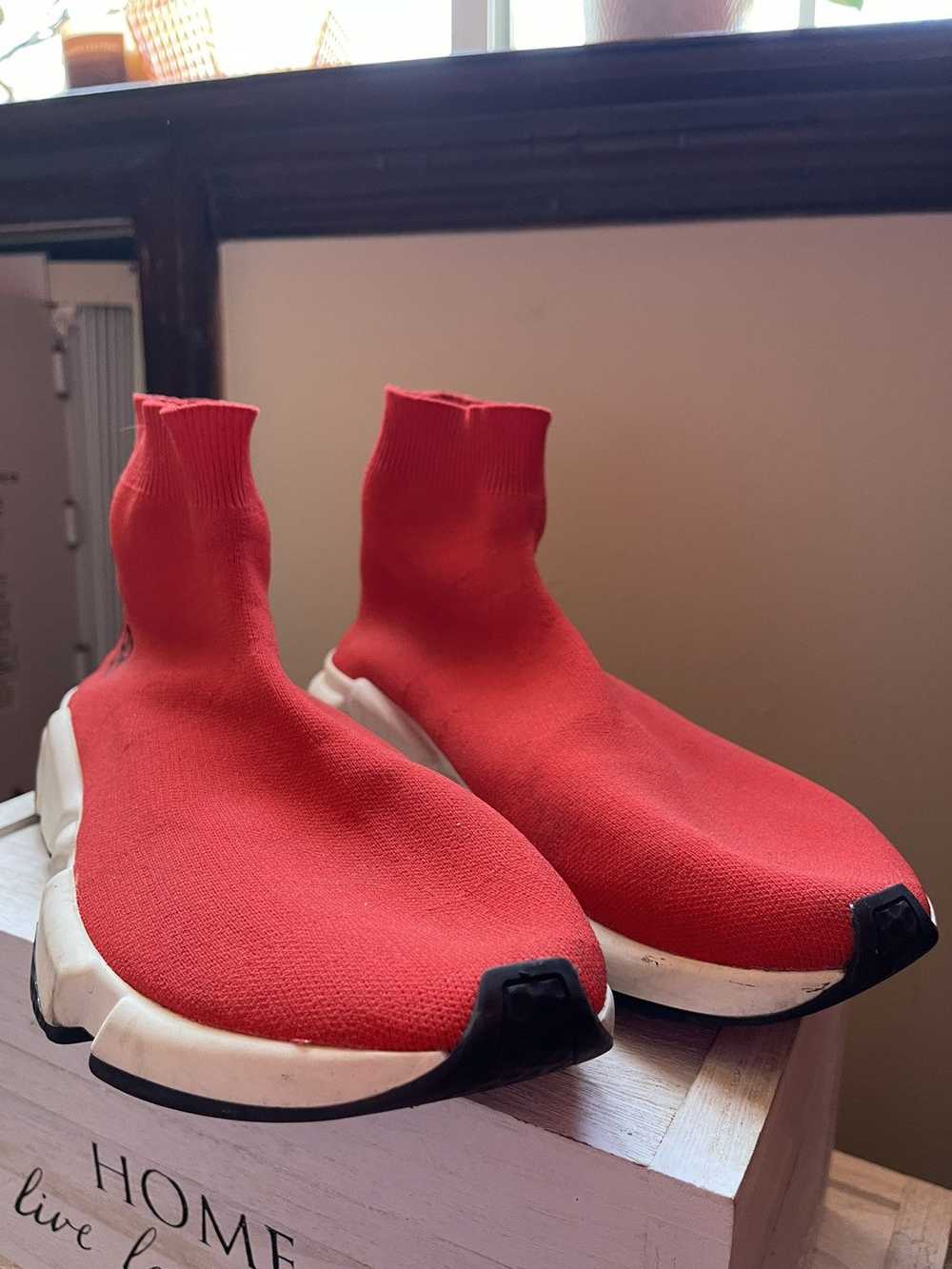 Balenciaga Balenciaga Men’s Speed Knit Red - image 4