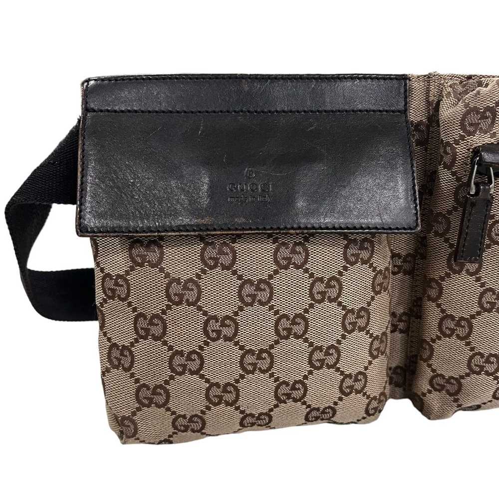 Gucci Gucci Monogram Crossbody Belt Waist Bag - image 2
